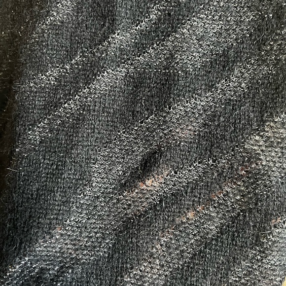 rag & bone Germain Metallic Zebra Striped Sweater - Picture 8 of 8